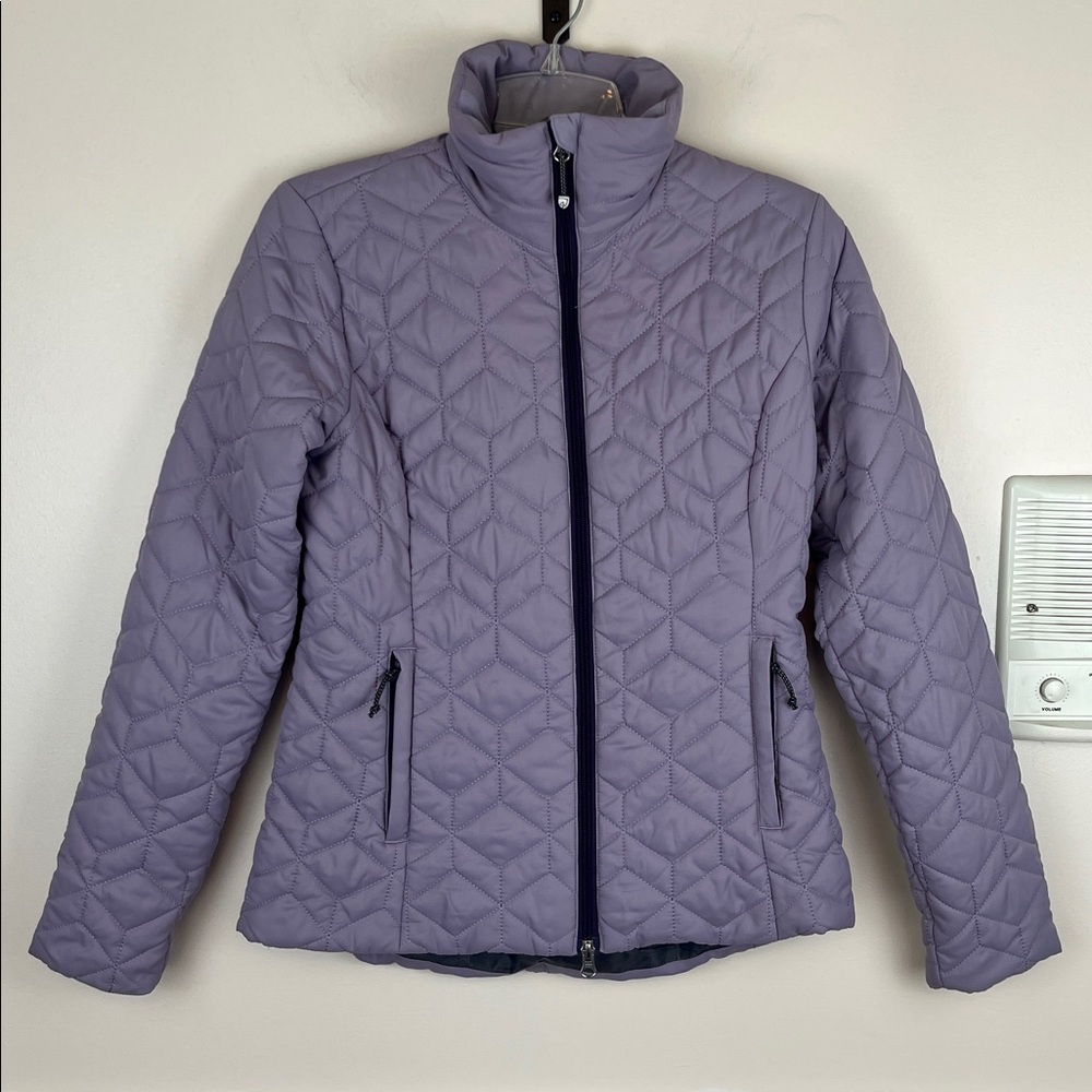 Noble Equestrian Quilted Lavender Jacket, Size XS